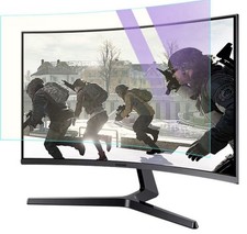 CapriTech 34Inch Anti Blue Light Monitor Screen Protector -Anti Glare Filter... picture