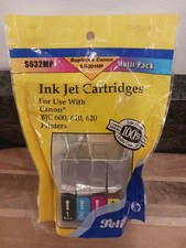Canon BJI-201 MP Multi-Pack 4 (Four) Ink Cartridges - New Sealed. picture