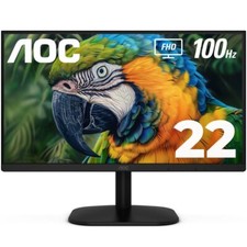 AOC 22B2HM2 22 Inch FHD Monitor 100Hz Refresh Rate HDR Widescreen VA Panel picture