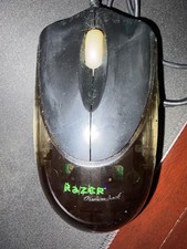 Razer Diamondback RZD-1600 Gaming Mouse Retro Vintage 1600DPI Blue LED picture
