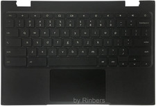 Laptop Palmrest Upper Case with US Keyboard and Touchpad Assembly Replacement fo picture