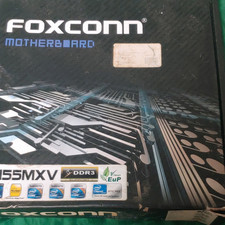 Foxconn H55MXV MicroATX Intel LGA1156 Motherboard With I/O Shield, CD, & Manual picture