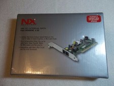 New sealed NX2 Nexxtech 56K PCI Internal Data Fax Modem V.92 picture