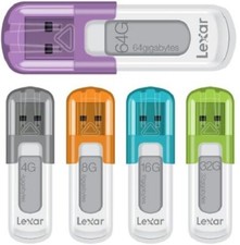 Lexar JumpDrive V10 16GB 32GB 64GB 2.0 USB Flash Drive - Colors picture