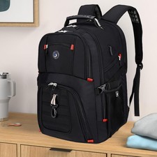 Extra Large 50L Travel Laptop Backpack with USB Charge Port for 17 Inch Computer picture