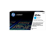 New Open Box HP 654A Cyan Original LaserJet Toner Cartridge, CF331AC picture