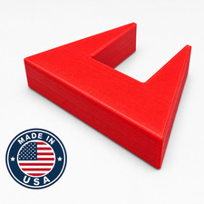 2x 1U Server Vertical Desktop Stand 2-Pack Dell HP Rack Server 3D Printed USA picture