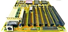 JOINDATA SYSTEMS G486SLC-4 MOTHERBOARD + INTEL 25MHz i486 SX A80486SX-25 CPU picture
