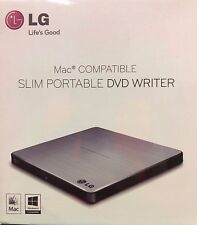 LG - GP60NS50 - 8X USB 2.0 Slim Portable DVD+/-RW External Drive - Silver picture