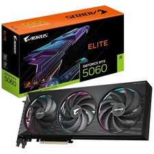 Gigabyte AORUS GeForce RTX 5060 ELITE 8G GV-N5060AORUS E-8GD GDDR7 PCIe 5.0 x16 picture