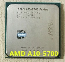 AMD A10-5700 CPU A10-Series Quad-Core 3.4GHz 4M 65W Socket FM2 Processor picture