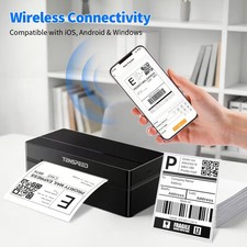 Label Printer Bundle RP425 High-Resolution Thermal With 500 Shipping Labels 4 X6 picture