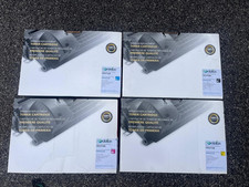 650A CE270A CE271A CE272A CE273A Toner Replacement for HP CP5525dn M750 (4-Pack) picture