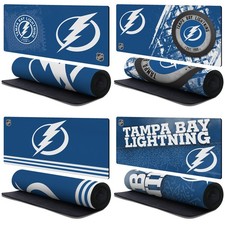OFFICIAL NHL TAMPA BAY LIGHTNING GAMING OFFICE DESK PC KEYBOARD MOUSE MAT PAD picture