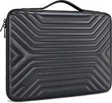 17 17.3 Inch Black Laptop Sleeve Shockproof Water Resistant Padded Case picture