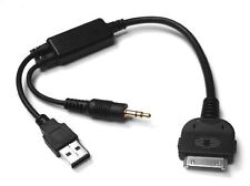 BMW iDRIVE iPOD iPHONE iPAD CABLE ADAPTER OEM USB AUX MINI COOPE picture