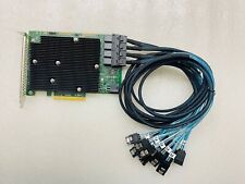 LSI 9300-16I 12Gbps HBA IT Mode ZFS FreeNAS unRAID + 4*SFF-8643 SATA Cable US picture