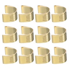12Pcs Belt Clamp 2GT Copper Buckle for Width 6mm Open Timing Rubber Belt picture