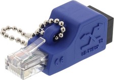 Networx T1 / E1 / PRI Crossover Adapter - RJ45 Male to Female - Converts Etherne picture