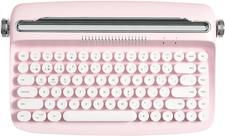YUNZII ACTTO B303 Wireless Typewriter Keyboard, Bluetooth Connection, Cute Retro picture