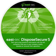 East-tec DisposeSecure , Erase any hard disk Wipe your Disk Drive  picture