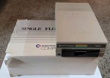 Commodore Computer 1541 Single Floppy Disk Drive In Original Box Untested AS IS picture