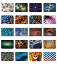 Ambesonne Geometric Fractal Mousepad Rectangle Non-Slip Rubber picture