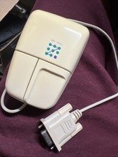 Vtg 1990's Z-NIX Inc E6QMOUSE X31 Retro 2-Button DB-9 PC Computer GREAT picture