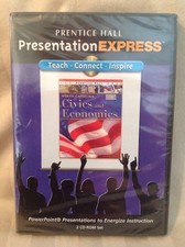 Prentice Hall Presentation Express - CIVICS & ECONOMICS - CD-ROM Set NEW T25 picture