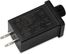 Replacement Christmas Inflatable Plug 1A 12V Class 2 Power Unit, 60Hz Waterproof picture