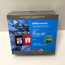Office Depot Inkjet Combo for HP 67XL/67 Black Tri-Color picture