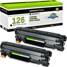 2PK GREENCYCLE CRG126 Toner Fit for Canon LBP 6200 LBP 6230 Faxphone L100 L190 picture