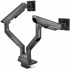 VIVO PRO Pneumatic Arm Dual Ultrawide Monitor Mount, 24”-38” Screens, 59.4 lbs picture