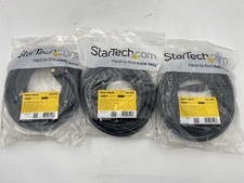 Lot of 3 StarTech 25ft HDMI to DVI-D Cable - M/M HDDVIMM25 picture