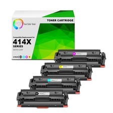 4PK TCT Premium For HP 414X BCYM Color LaserJet Pro M454 MFP M479 Compatible picture