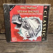 VTG Mike Mulligan And The Steam Shovel For Windows &Apple Mac Children's CD-ROMs picture