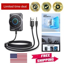Plug & Play Bluetooth 5.4 Car Adapter - Enhanced Call Clarity & Music Experience picture