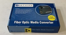 Networx FT-100MM-ST850 10/100M Multi-Mode ST Fiber Optical Media Converter 