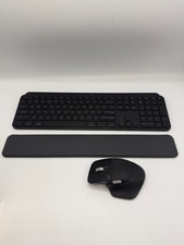 Logitech MX Keys S Keyboard MX Master 3S Mouse Palm Rest Combo Black picture