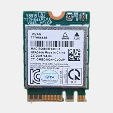 Qualcomm Atheros QCNFA344A M.2 Wireless Wi‑Fi/BT Card 867 Mbps T77H644.88 picture