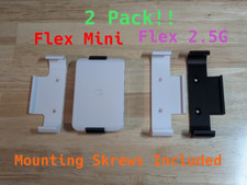 2 PACK Unify Flex Mini OR Flex 2.5G 3D Printed Wall Mount for Ubiquiti Unifi USW picture