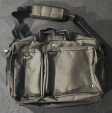 Solo Gray 15 in Laptop Shoulder/Messenger Bag Polyester Padded Adjustable Strap picture