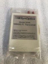 SynOptics Model 504A , 10BASE-FL Transceiver ( New Open Box ) picture