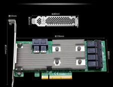 NEW LSI Logic Controller Card 05-25699-00 9305-24i 24-Port SAS 12Gb/s pci-e 3.0 picture
