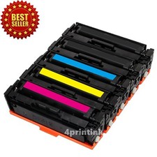 5pack Toner Cartridge For Hp Cf400x-Cf403x 201x Laserjet M277dw M252dw M252 M277 picture