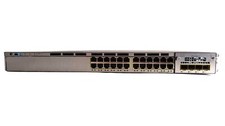 Cisco Catalyst 3750X Series WS-C3750X-24T-S V01 Switch w/C3KX-NM-1G Module picture