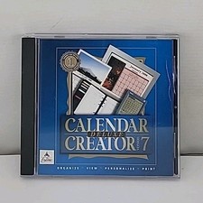Calendar Creator Version 7 Deluxe CD picture
