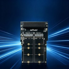 FMC2DualSSD Dual Channel M.2 SSD Expansion Card PCIE3.0x4 Expansion Module picture