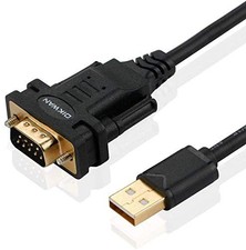 USB to RS232 Serial Adapter, FTDI Chip, USB 2.0 to DB9 Cable for Windows & Mac ( picture