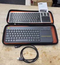 Logitech K400 Plus Wireless Touch Keyboard W/ Touchpad & Arteck H197 Keyboard picture